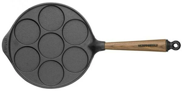 Skeppshult Eierpfanne Für 7 Pfannkuchen Mit Walnussgriff – Bild 3