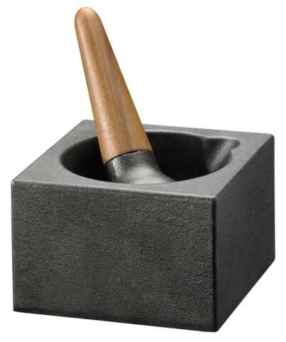 Skeppshult Designmörser Mit Walnuss-Stößel