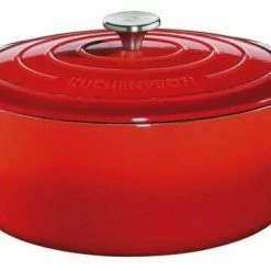 Küchenprofi Gänsebräter Oval Provence In Rot 40 Cm/ 12,5 L