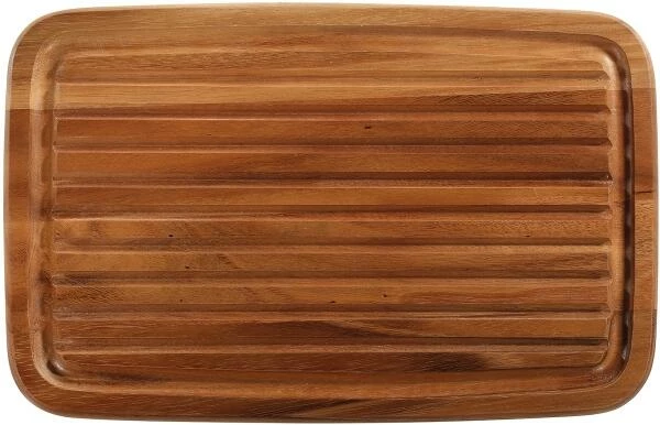 Zassenhaus Brotschneidebrett Aus Akazienholz 42 X 27,5 X 2 Cm – Bild 2