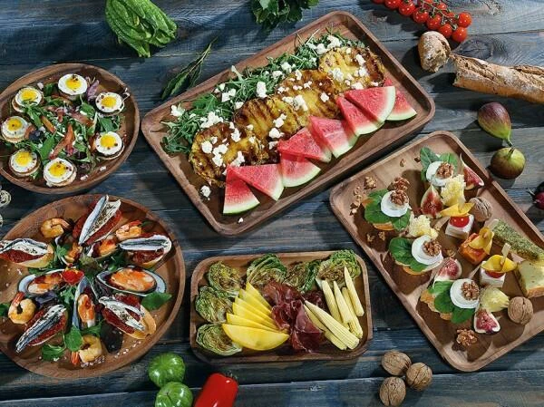 Zassenhaus Snackteller Akazie 30 Cm Durchmesser – Bild 4