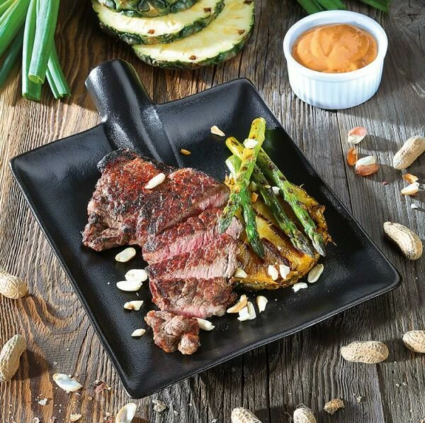 Zassenhaus Steak- Und Servierteller Worker Eckig 25 X 18 Cm – Bild 2