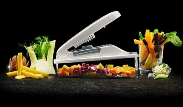 Lurch Würfel- & Stifteschneider In Grau-weiß – Bild 3