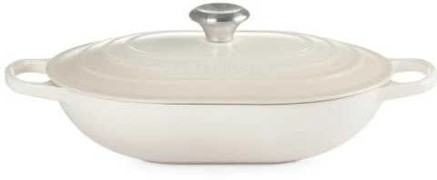 Le Creuset Oblong Signature In Meringue