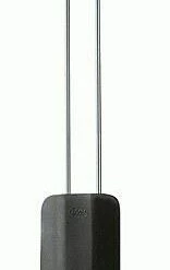 Rösle Teigschaber Silikon In Schwarz 20 Cm/ 2,75 Cm