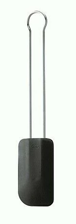 Rösle Teigschaber Silikon In Schwarz 20 Cm/ 2,75 Cm