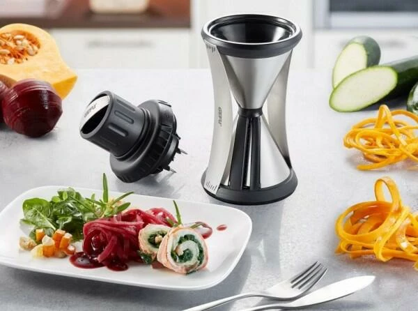 GEFU Spiralschneider SPIRELLI XL Mit Gemüsehalter – Bild 4