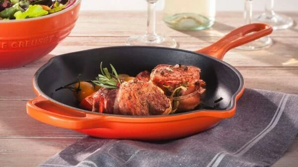 Le Creuset Brat- Und Servierpfanne Signature In Marseille 23 Cm / 17,5 Cm – Bild 2