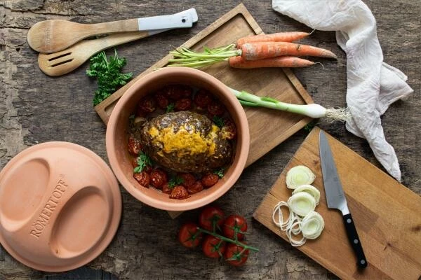 Römertopf Multifunktioneller Bräter, Rund – Bild 6