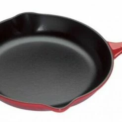 Le Creuset Brat- Und Servierpfanne Signature In Kirschrot 23 Cm / 17,5 Cm