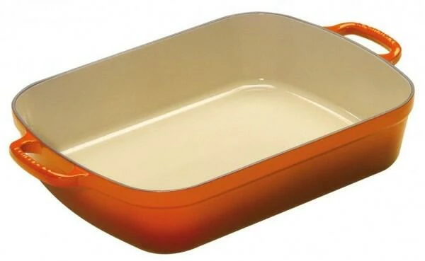 Le Creuset Bratreine In Ofenrot 37 Cm / 6,6, L / 8,8 Cm