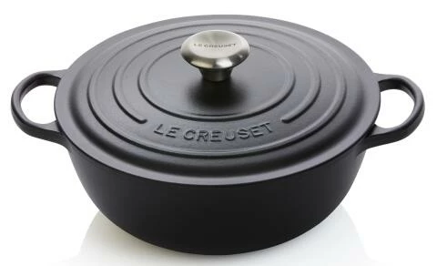 Le Creuset Familientopf La Marmite Aus Gusseisen In Schwarz 26 Cm / 4,1 Liter