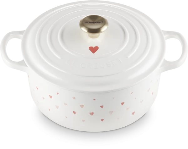 Le Creuset Bräter Signature Rund Hearts, 22 Cm – Bild 4