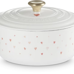 Le Creuset Bräter Signature Rund Hearts, 22 Cm