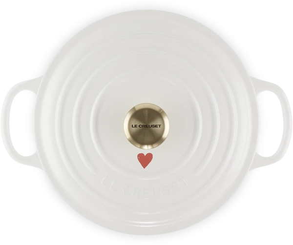 Le Creuset Bräter Signature Rund Hearts, 22 Cm – Bild 3