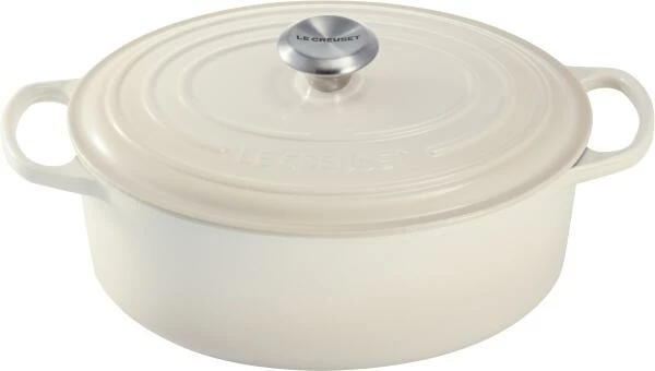 Le Creuset Bräter Signature Rund In Meringue 20 Cm / 2,4 L – Bild 5