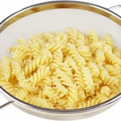 Lurch Standsieb Ø25cm -Staub Cocotte SHOP 215 RS3372 210281 Standsieb Edelstahl 25cm Nudeln scr 1