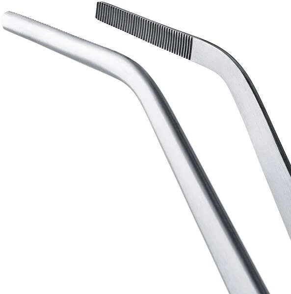 Triangle Grillpinzette Gekröpft, 35cm – Bild 2