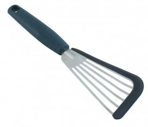 Kuhn Rikon Soft Edge Wender Cook′s Tools Geschlitzt In Schwarz