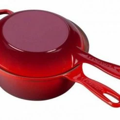 Le Creuset Marmitout In Kirschrot 2 In 1