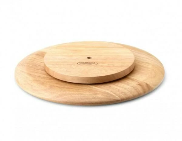 Continenta Drehplatte Aus Gummibaumholz 40 Cm / 3,5 Cm – Bild 2