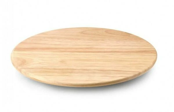 Continenta Drehplatte Aus Gummibaumholz 40 Cm / 3,5 Cm