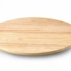 Continenta Drehplatte Aus Gummibaumholz 30 Cm / 3,5 Cm