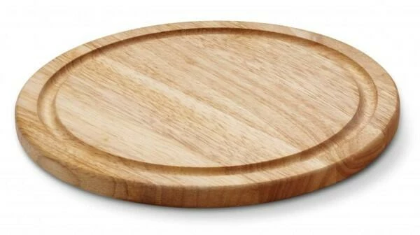 Continenta Steakteller Aus Gummibaumholz, 25 Cm