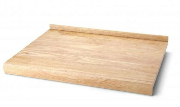 Continenta Back- Und Arbeitsbrett Breit Aus Gummibaumholz – Bild 2