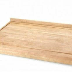 Continenta Back- Und Arbeitsbrett Breit Aus Gummibaumholz