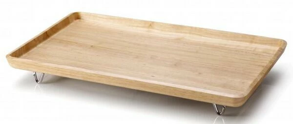 Continenta Betttablett Aus Gummibaumholz In Natur – Bild 3