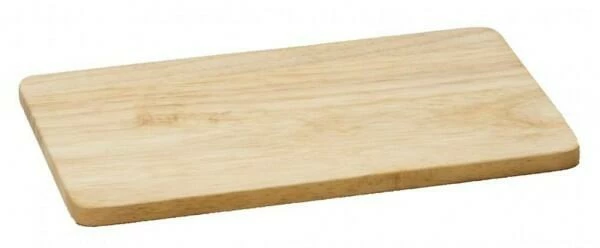 Continenta Schneidebrett Rechteckig Aus Gummibaumholz 29 X 18,5 X 1,2 Cm