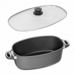 AMT Gastroguss AMT Jumbobräter 40 X 24 Cm Hoch Aus Aluguss Für Induktion Bräterunterbau