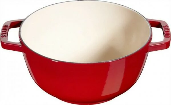 Staub Fondueset Aus Gusseisen In Kirschrot 16 Cm / 12,5 Cm / 8,4 Cm / 1,1 L 6 Staub Fondueset Aus Gusseisen In Kirschrot 16 Cm / 12,5 Cm / 8,4 Cm / 1,1 L – Bild 4