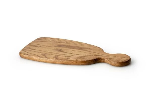 Continenta Schneidebrett Aus Eichenholz Mit Griff 30,5 X 14 X 1,5 Cm – Bild 2