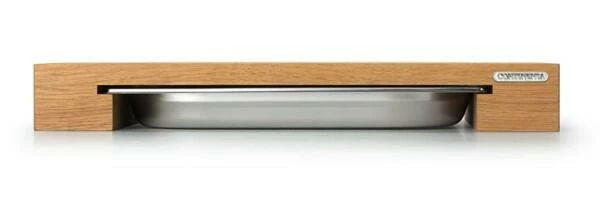 Continenta Schneidebrett Aus Eiche Mit Schublade 48 X 32,5 X 6 Cm – Bild 2