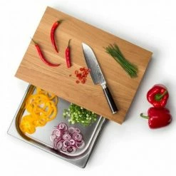 Continenta Schneidebrett Aus Eiche Mit Schublade 39 X 27 X 6 Cm 10 Continenta Schneidebrett Aus Eiche Mit Schublade 39 X 27 X 6 Cm -Staub Cocotte SHOP 4111 Ambiente Aufsicht neu l