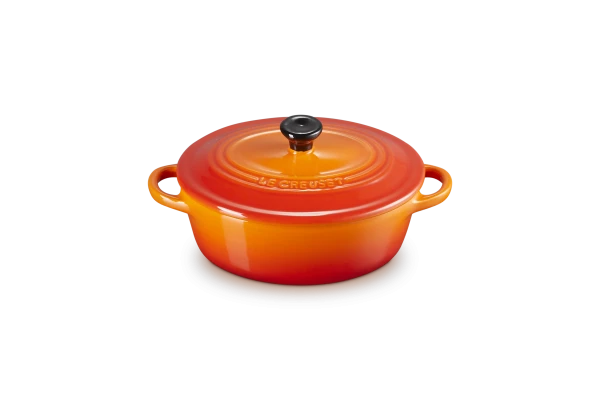 Le Creuset Mini Cocotte Oval In Ofenrot – Bild 2