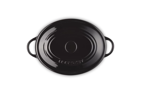 Le Creuset Mini Cocotte Oval In Schwarz – Bild 5