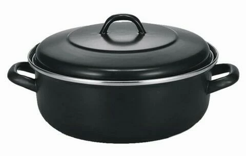 Krüger Kölner Bräter Emailliert 30,5 Cm/ 22,5 Cm/ 16,5 Cm/ 6 L/ 2,52 Kg