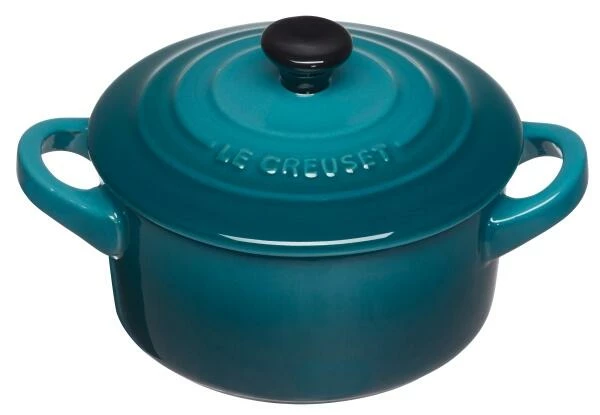 Le Creuset Mini Cocotte In Deep Teal