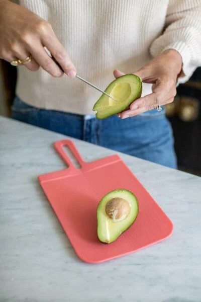 Koziol Faltbares Schneidebrett SNAP In Coral L – Bild 4