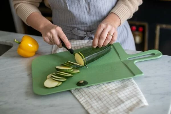 Koziol Faltbares Schneidebrett SNAP In Grün L – Bild 4