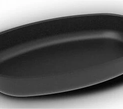 AMT Gastroguss AMT Bräter Flach 40 X 24 Cm Aus Aluguss Für Induktion Bräterunterbau