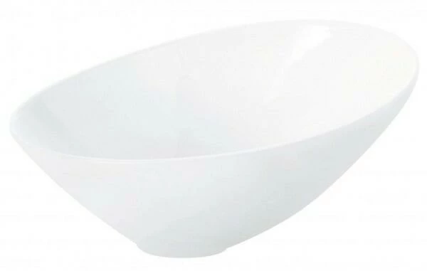 ASA Asymmetrische Schale Vongole In Weiß 32,5 Cm