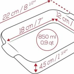 Appolia Auflaufform Rechteckig In Ecru 32 Cm / 2,7 Liter 18 Appolia Auflaufform Rechteckig In Ecru 32 Cm / 2,7 Liter -Staub Cocotte SHOP APPOLIA DIMENSIONS Rectangle 22 2