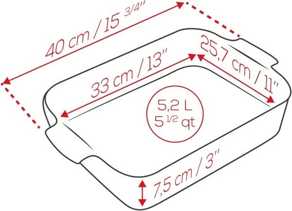 Appolia Auflaufform Rechteckig In Ecru 32 Cm / 2,7 Liter 12 Appolia Auflaufform Rechteckig In Ecru 32 Cm / 2,7 Liter – Bild 10
