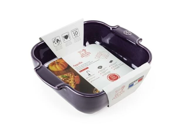 Appolia Auflaufform Quadratisch In Aubergine 21 Cm / 1,1 Liter – Bild 2