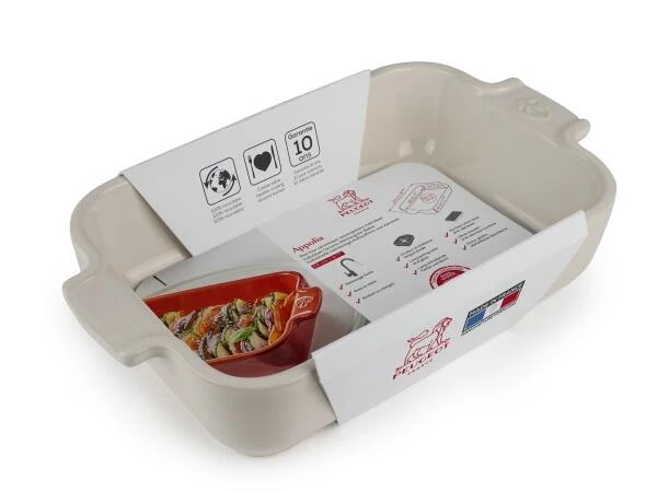 Appolia Auflaufform Rechteckig In Ecru 40 Cm / 5,2 Liter – Bild 2