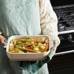 Appolia Auflaufform Rechteckig In Ecru 32 Cm / 2,7 Liter -Staub Cocotte SHOP APPOLIA rectangle moyen ecru 60046 60084 PIXEL BECHAMEL 2